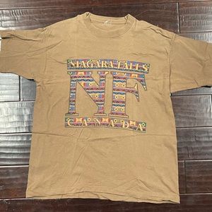 VINTAGE Niagara Falls Canada Shirt Adult Large